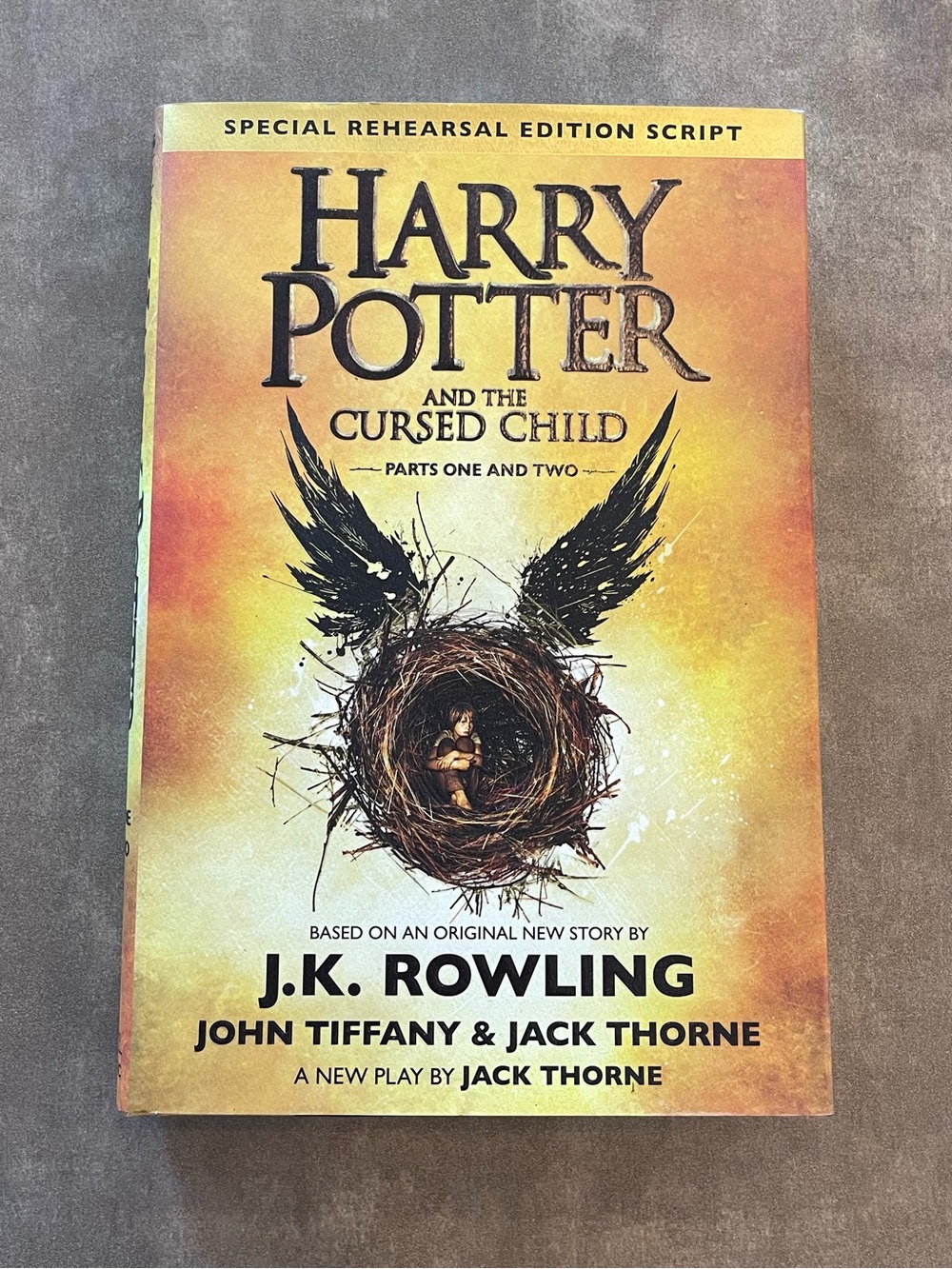 Harry Potter and the Cursed Child - Golden Hardcover
